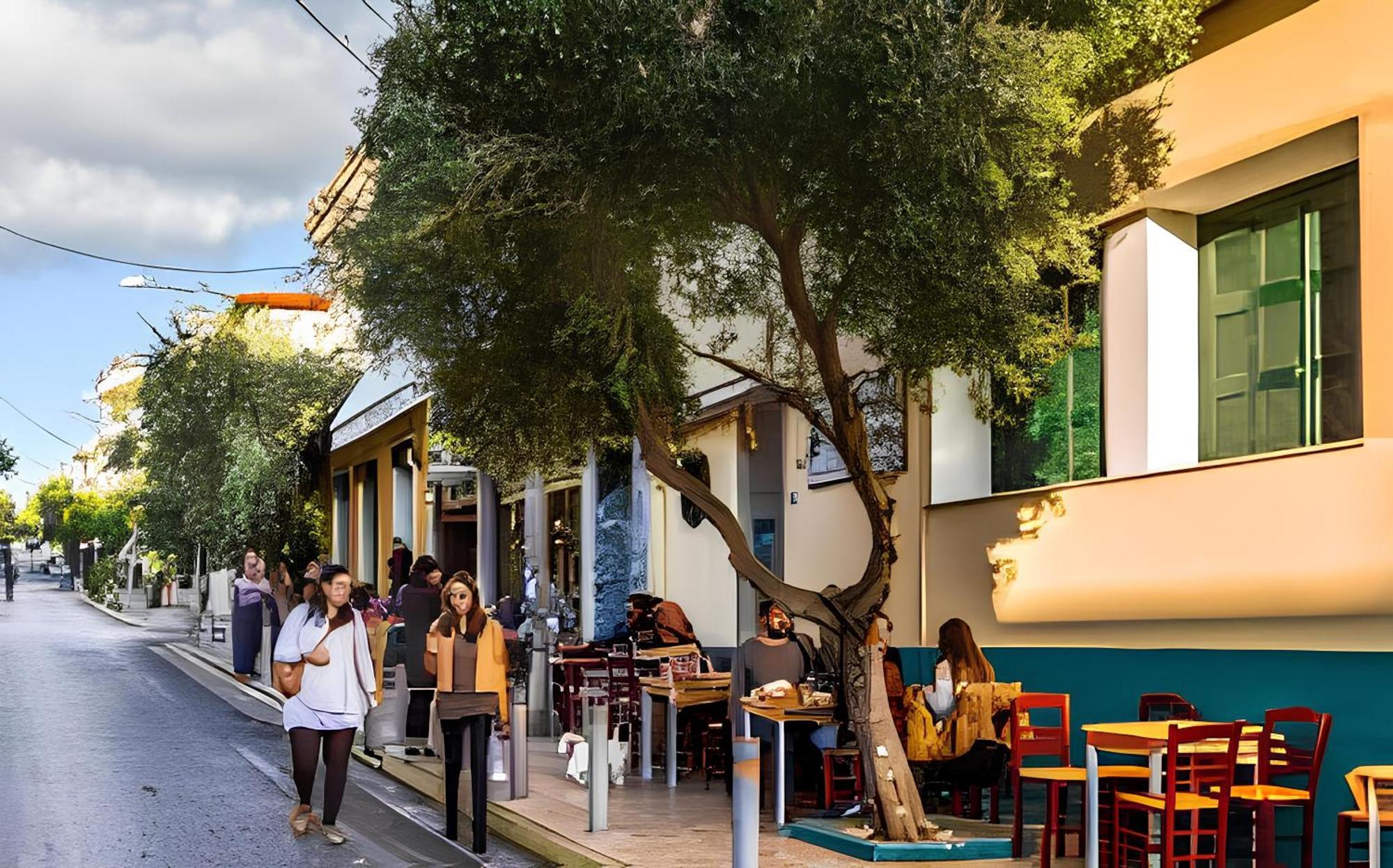Veggera Apt Athens Center,Petralona Station Экстерьер фото